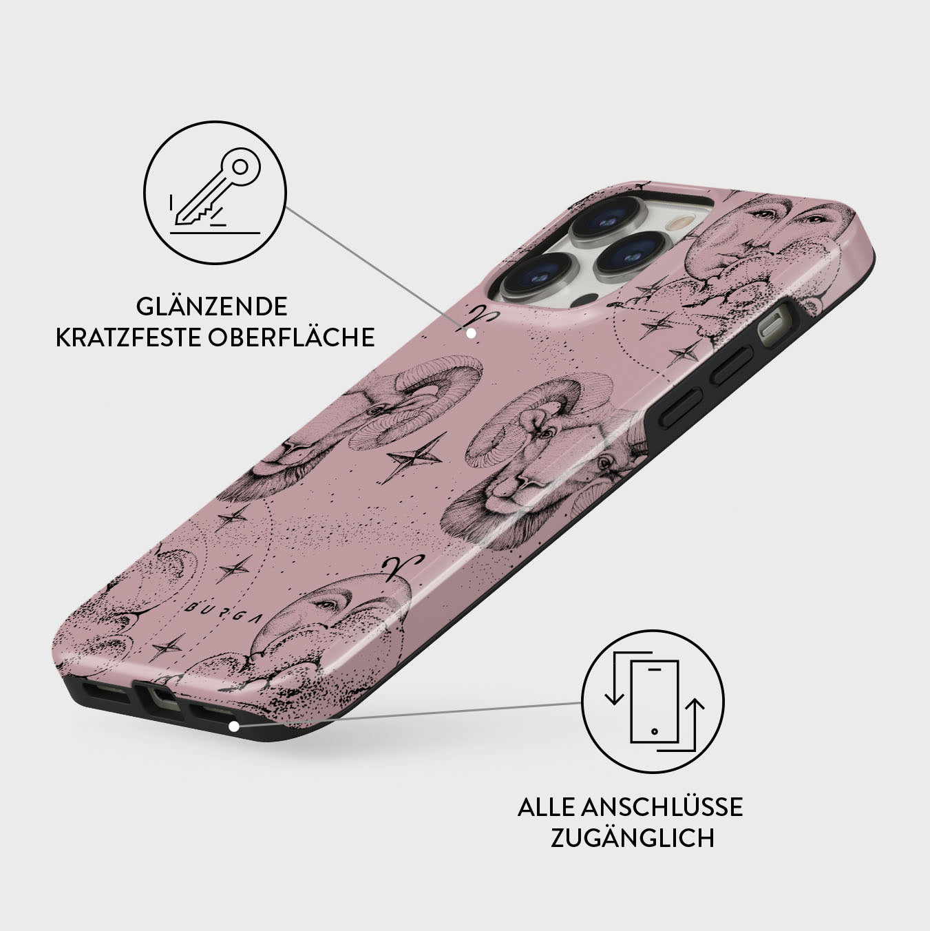 Skorter | Aries - iPhone 14 Pro Max case