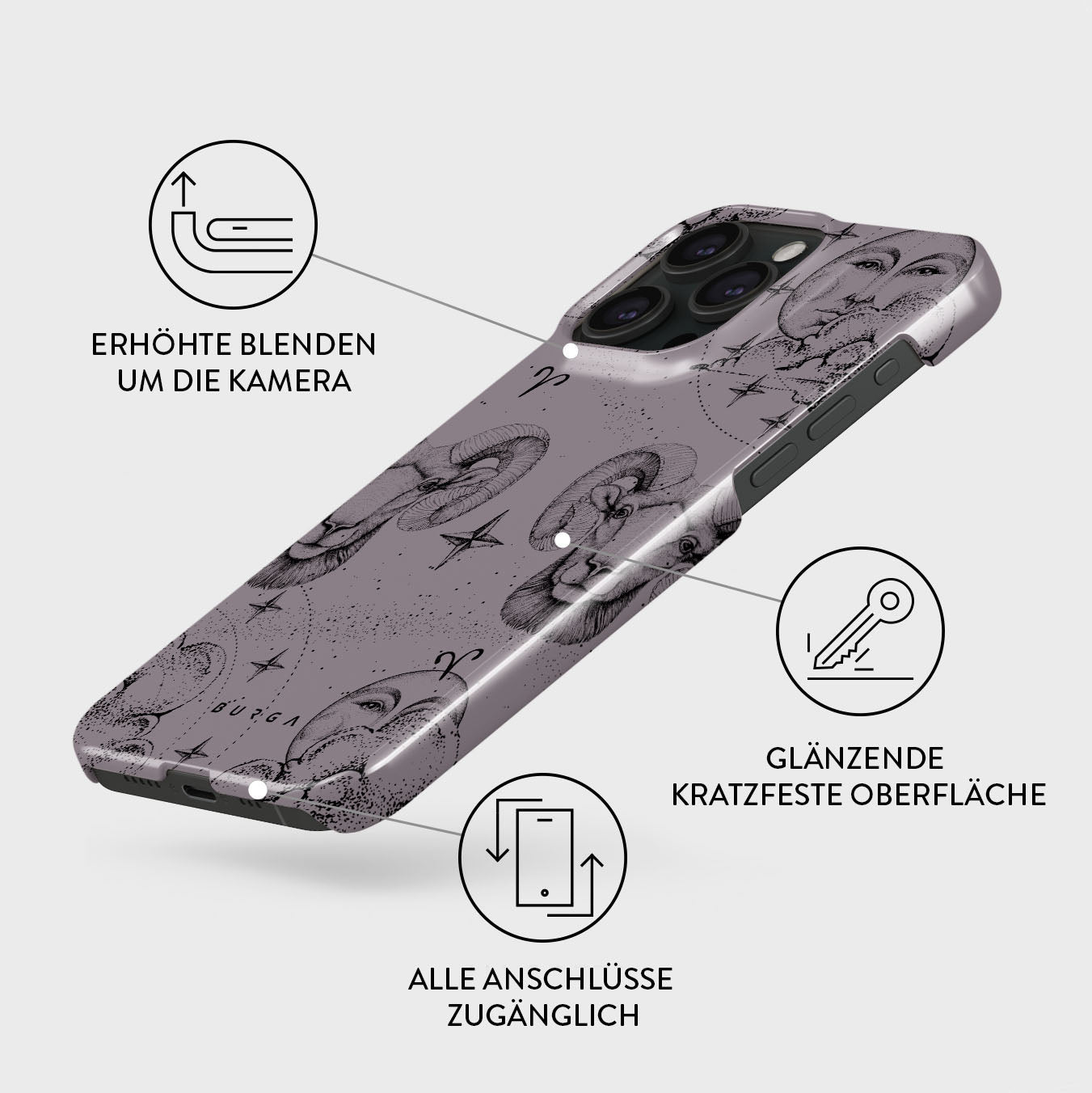 Skorter | Aries - iPhone 15 Pro Case