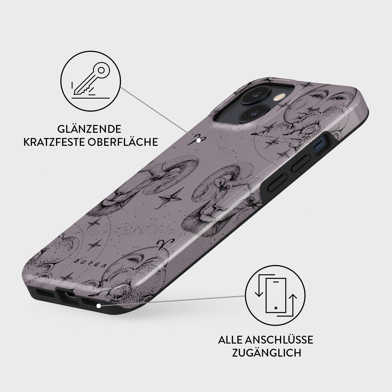 Skorter | Aries - iPhone 15 Case