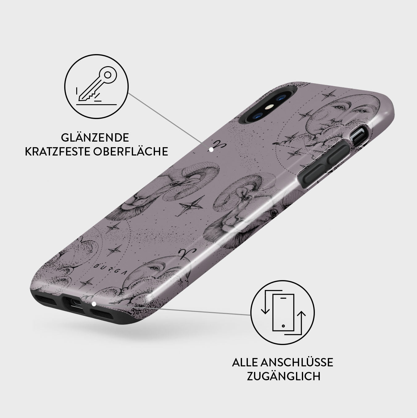 Skorter | Aries - iPhone XS Max case