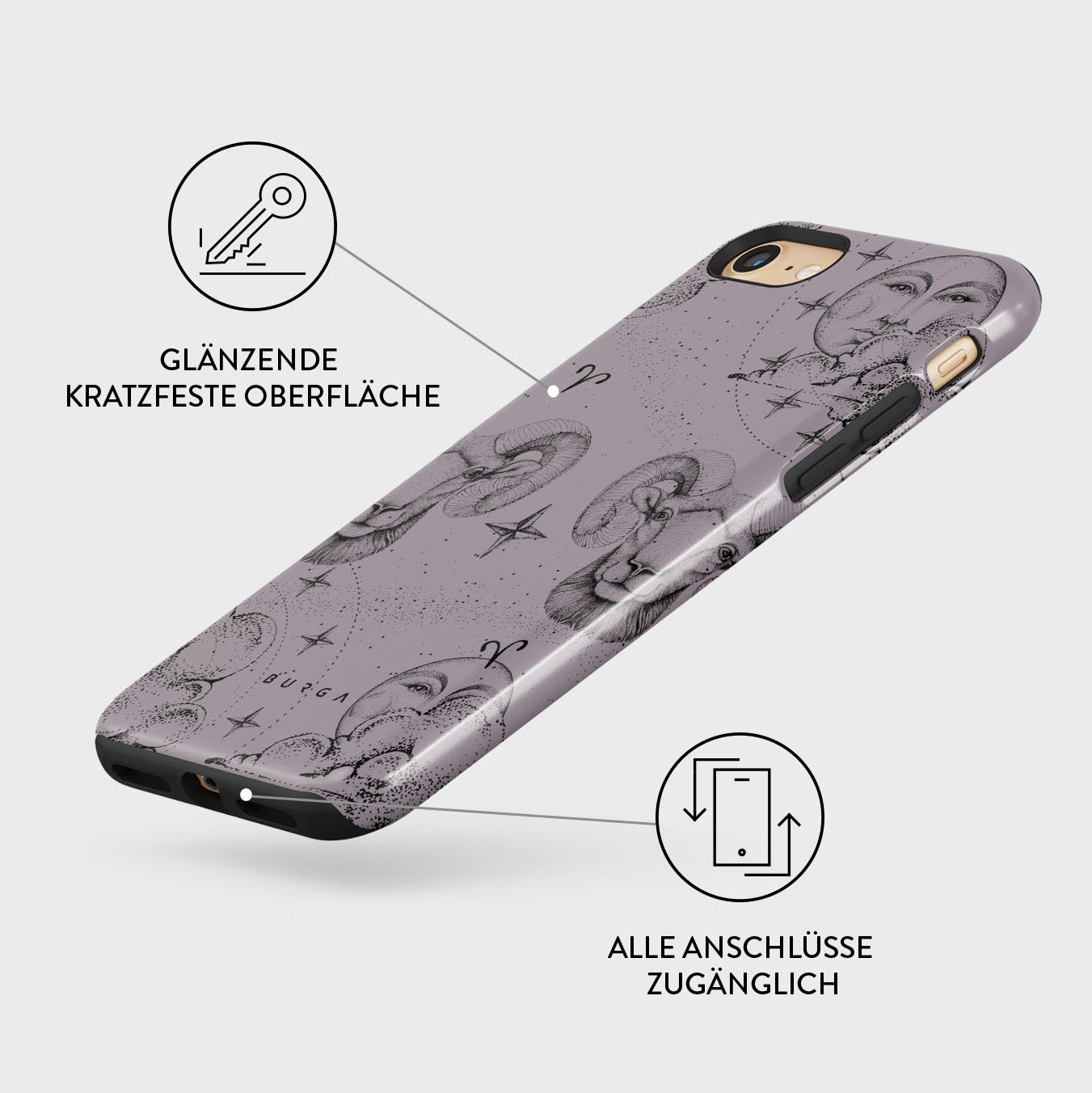 Skorter | Aries - iPhone 7 / iPhone 8 case