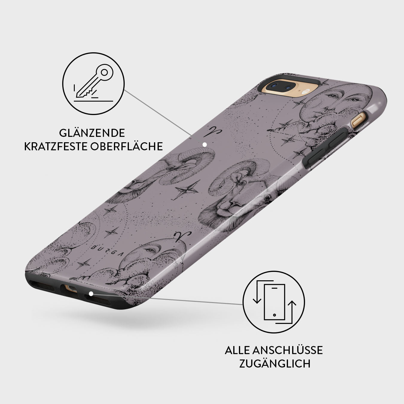 Skorter | Aries - iPhone 7 Plus / 8 Plus Case