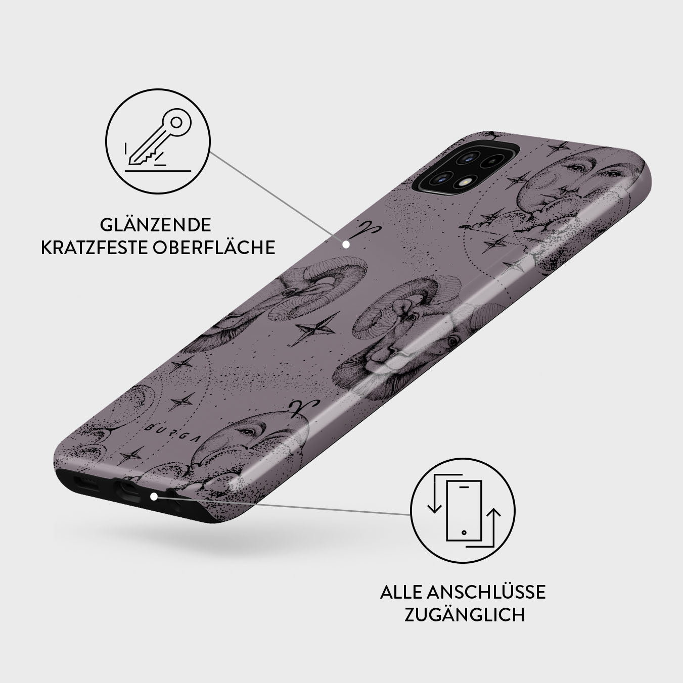 Skorter | Aries - Samsung Galaxy A22 5G case