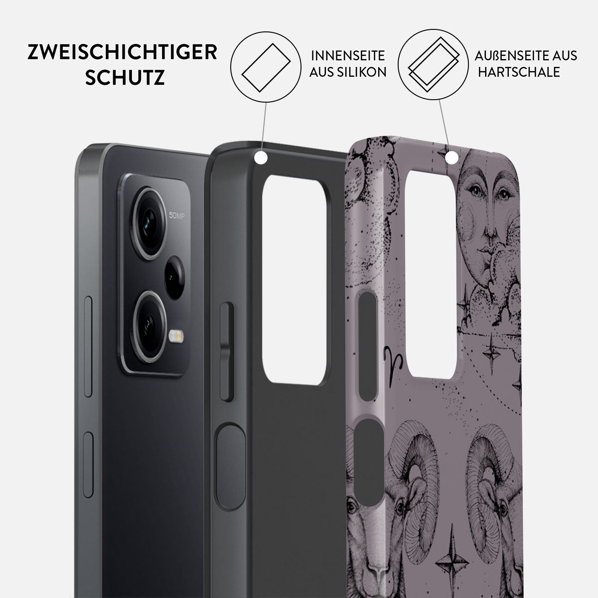 Skorter | Aries - Xiaomi Redmi Note 12 Pro 5G case