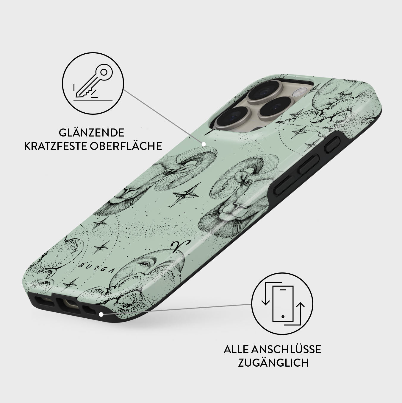 Skorter | Aries - iPhone 16 Pro Max Case