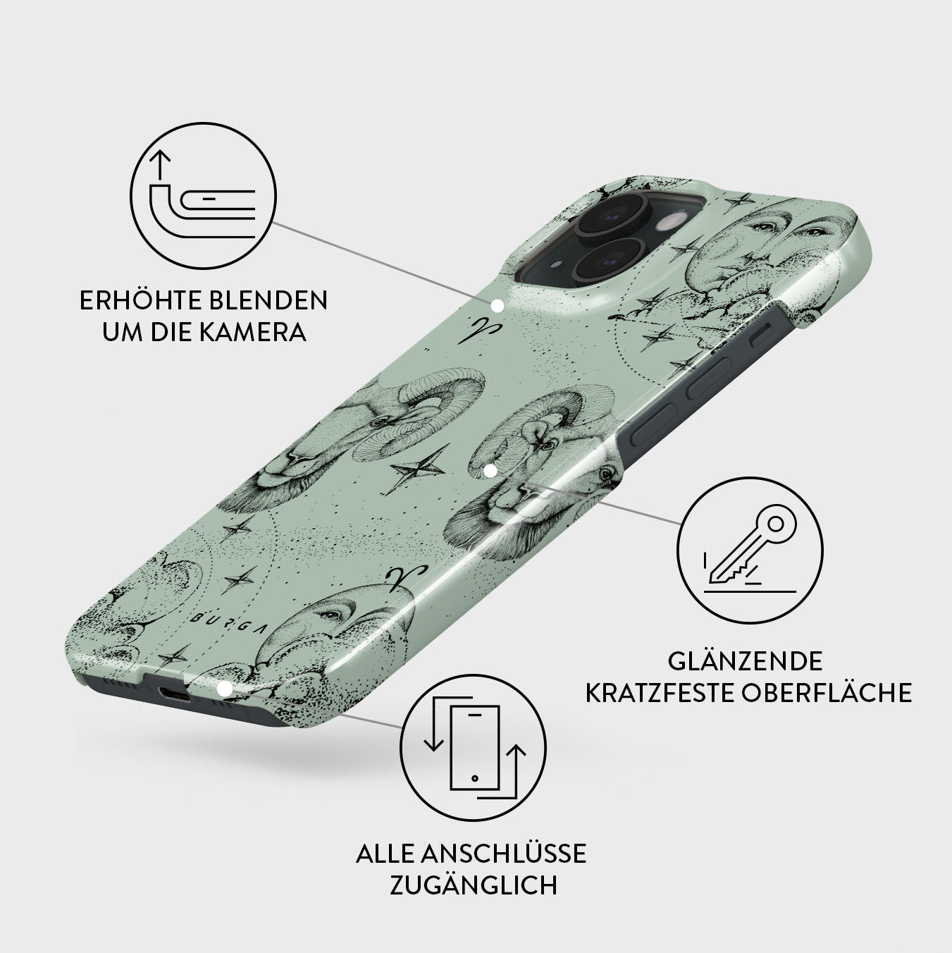 Skorter | Aries - iPhone 15 Plus Case