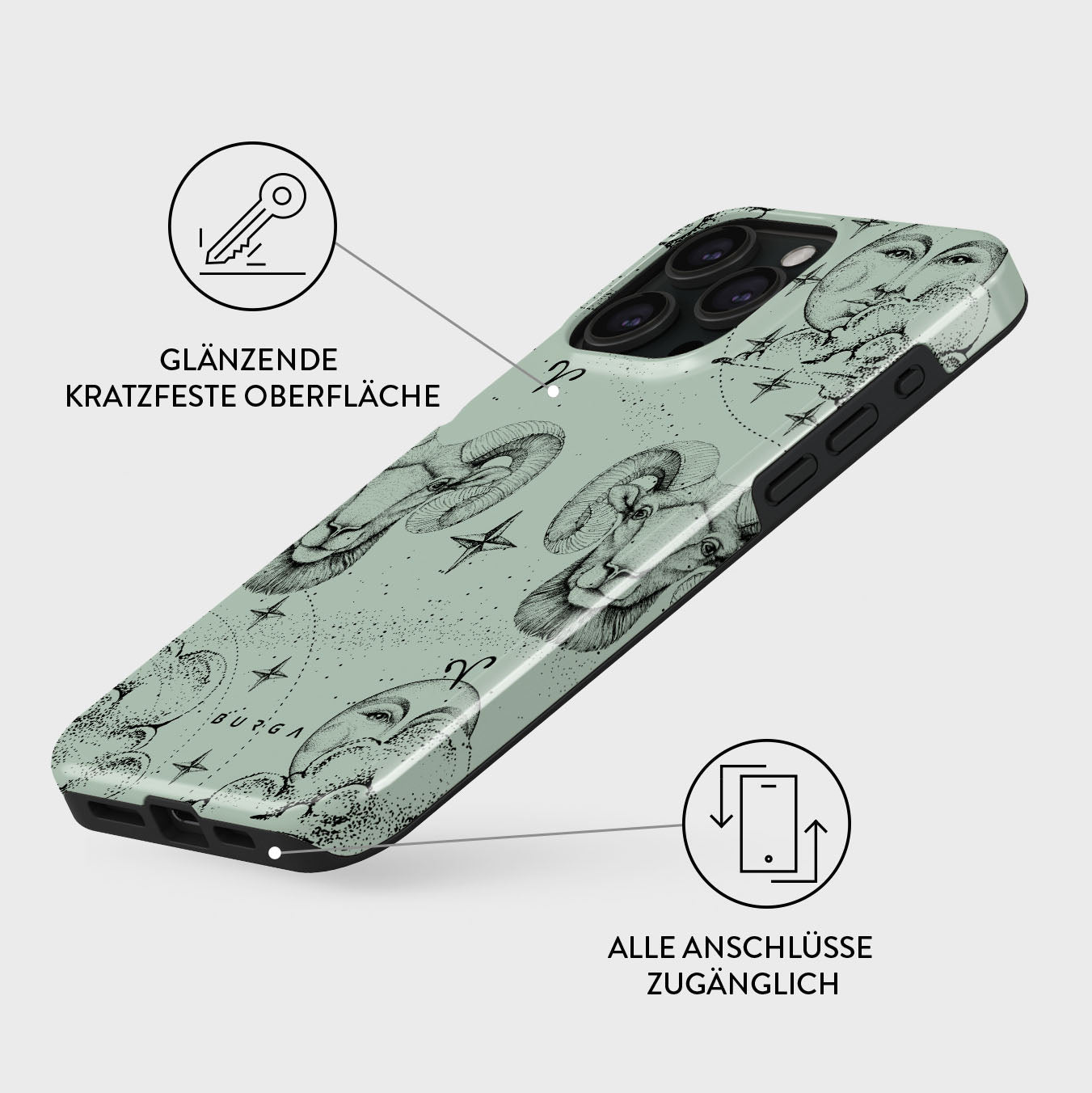 Skorter | Aries - iPhone 15 Pro Case