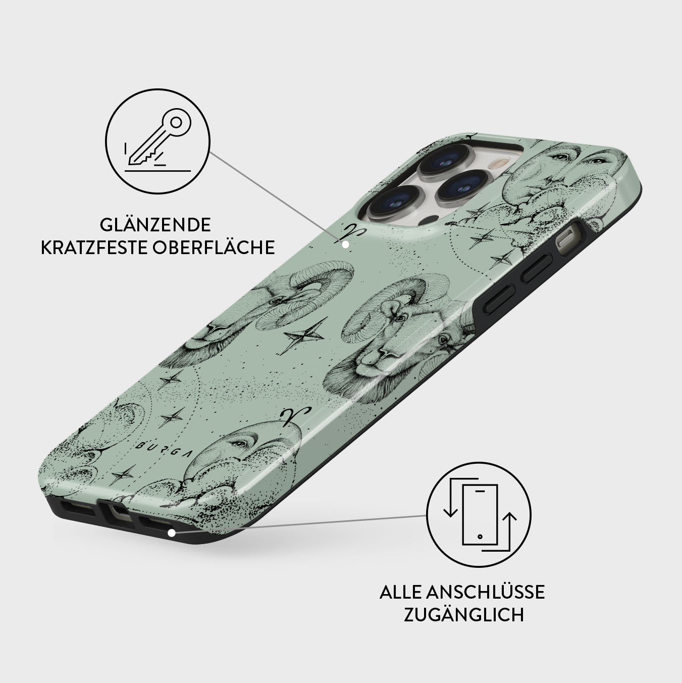 Skorter | Aries - iPhone 14 Pro Max case