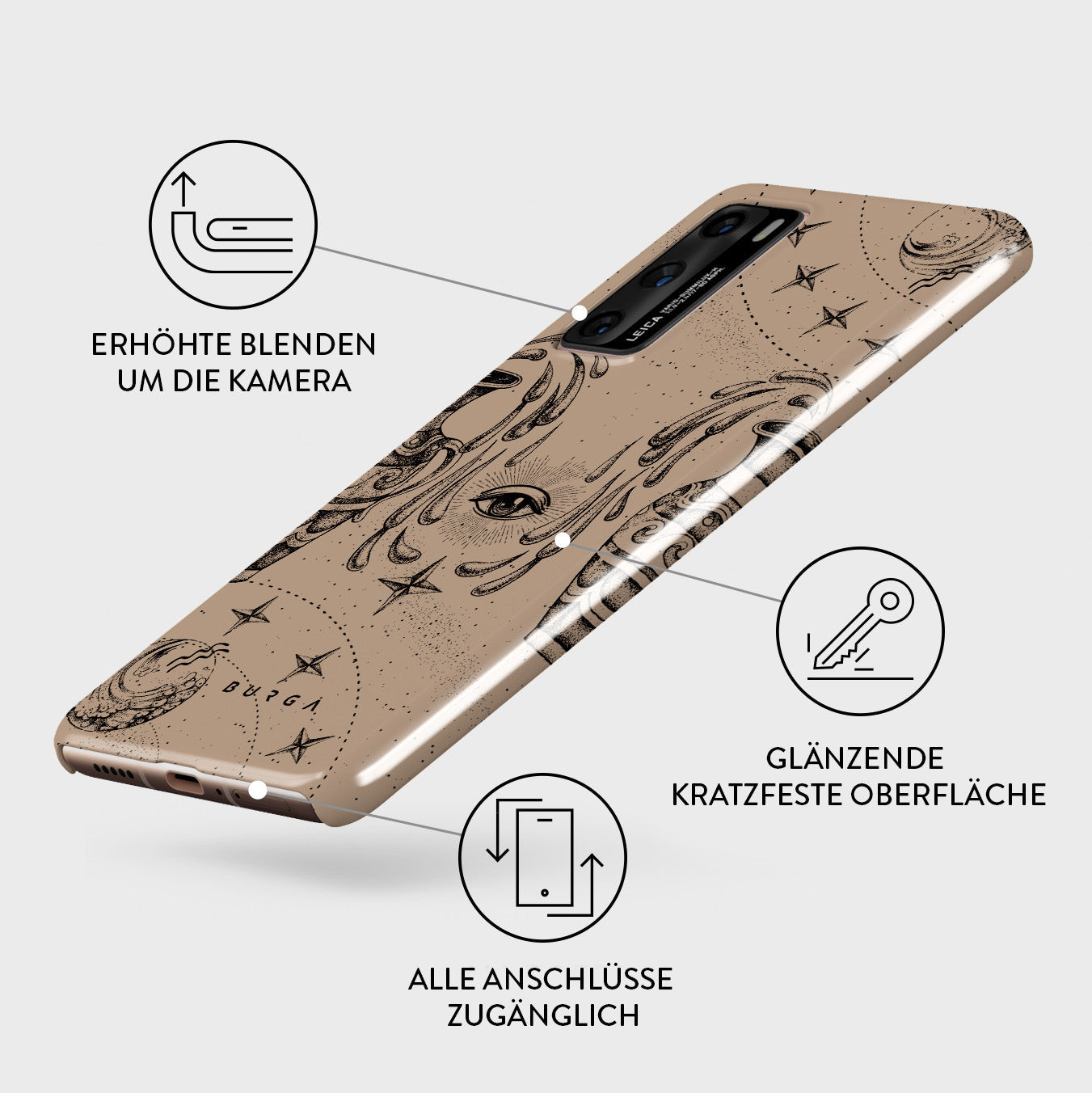 Skorter | Aquarius - Huawei P40 case