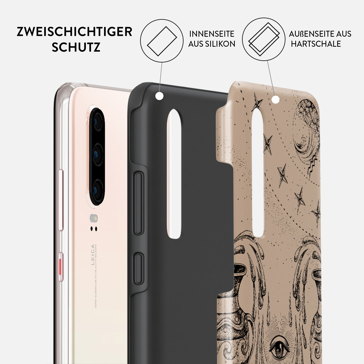 Skorter | Aquarius - Huawei P30 case