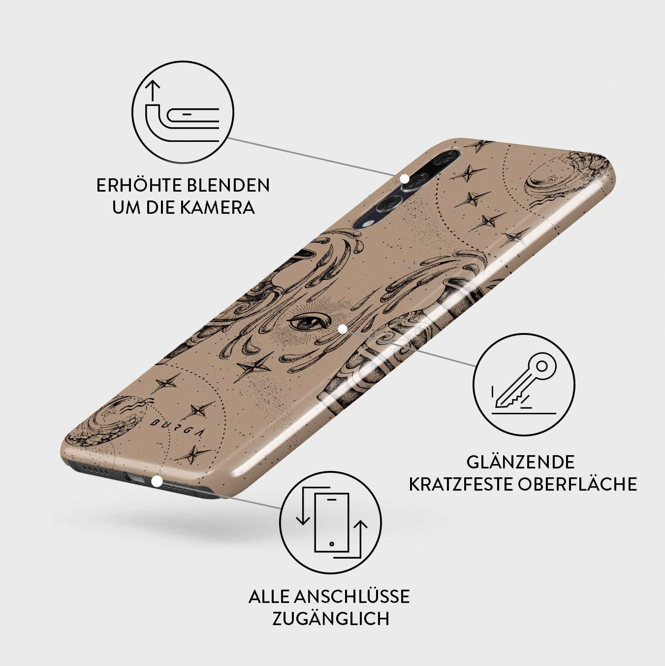 Skorter | Aquarius - Huawei P20 case