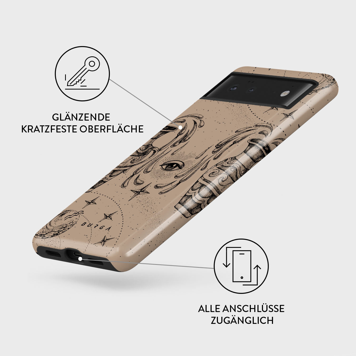 Skorter | Aquarius - Google Pixel 6a Case
