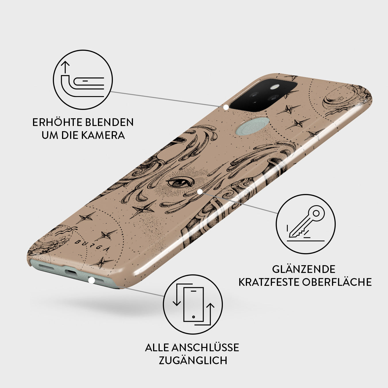 Skorter | Aquarius - Google Pixel 5 case