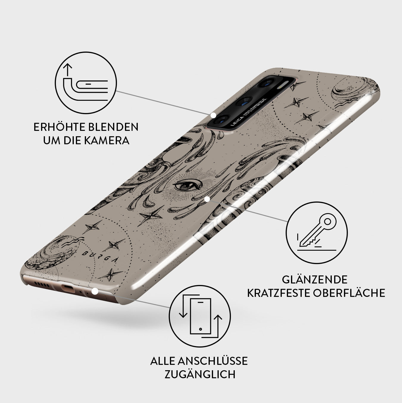 Skorter | Aquarius - Huawei P40 case