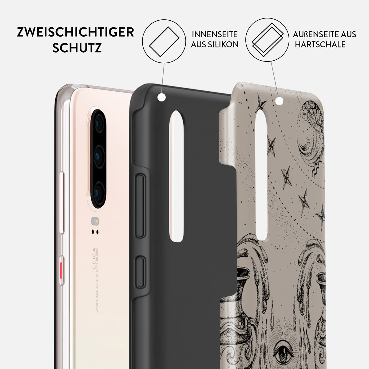 Skorter | Aquarius - Huawei P30 case