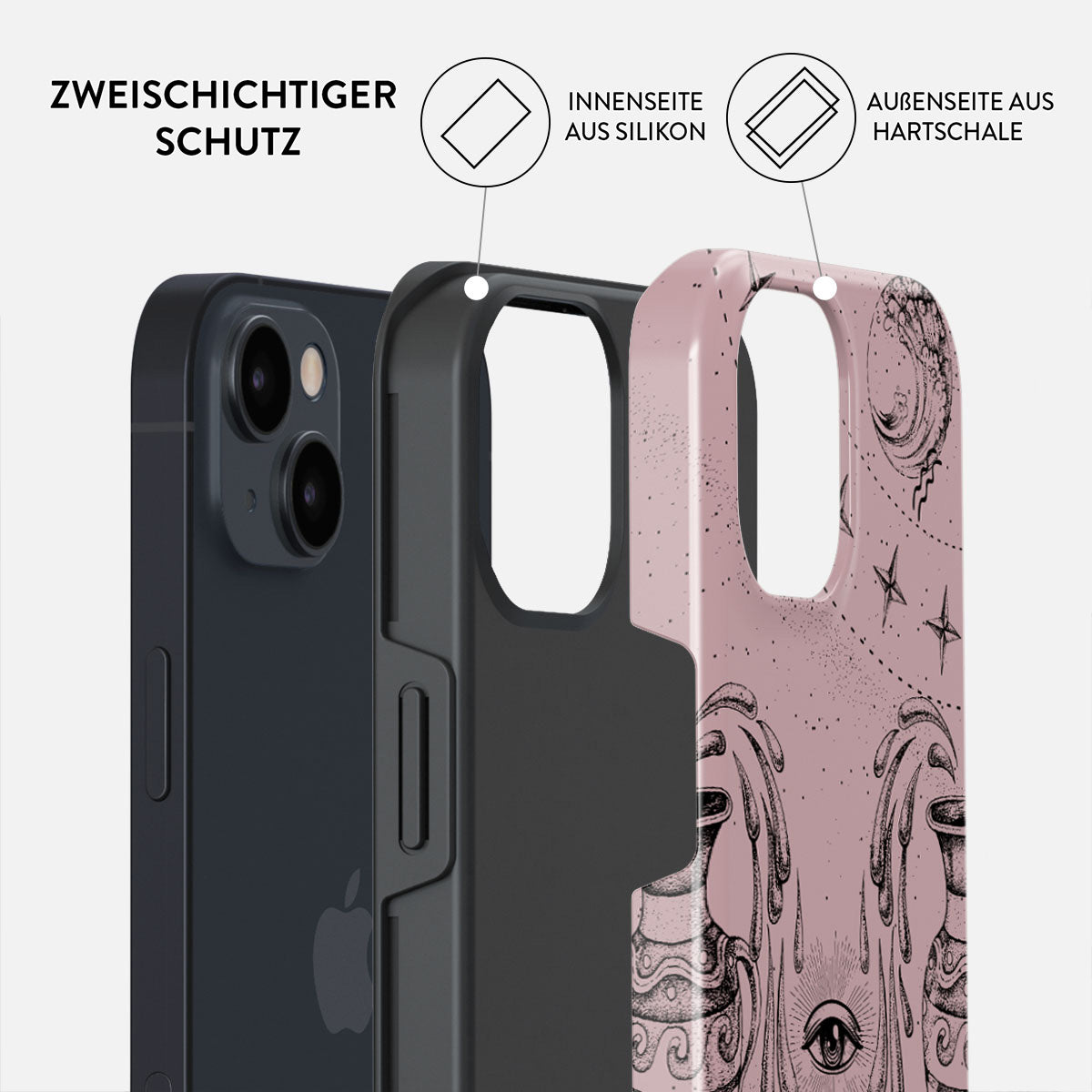 Skorter | Aquarius - iPhone 14 Plus case