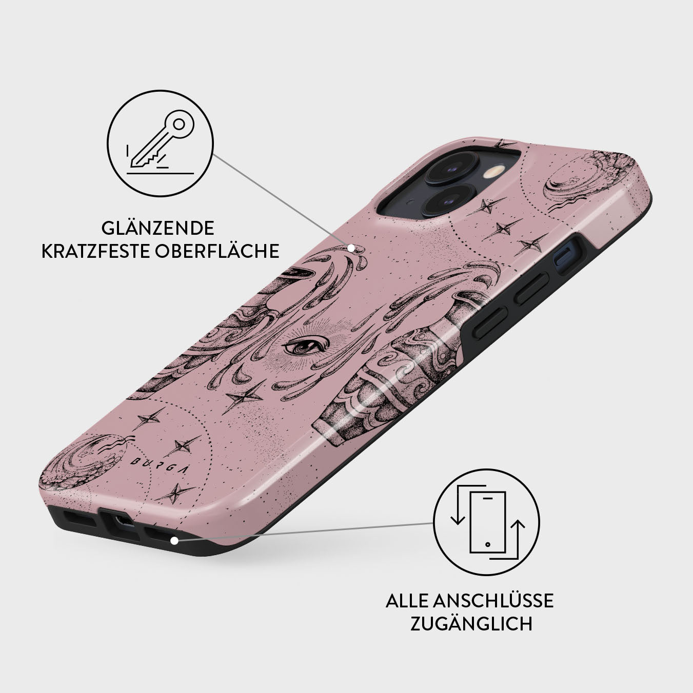 Skorter | Aquarius - iPhone 13 Mini Case