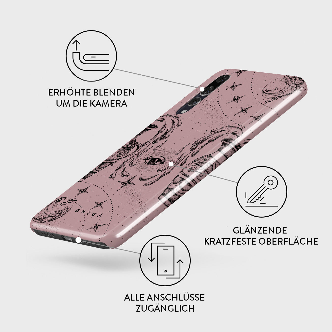 Skorter | Aquarius - Huawei P20 case