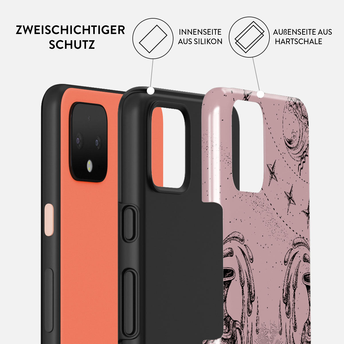 Skorter | Aquarius - Google Pixel 4 case