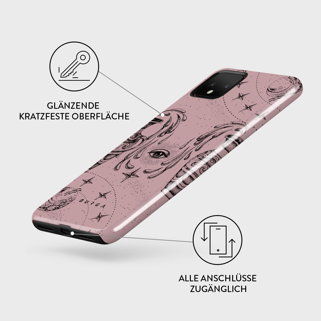 Skorter | Aquarius - Google Pixel 4 case