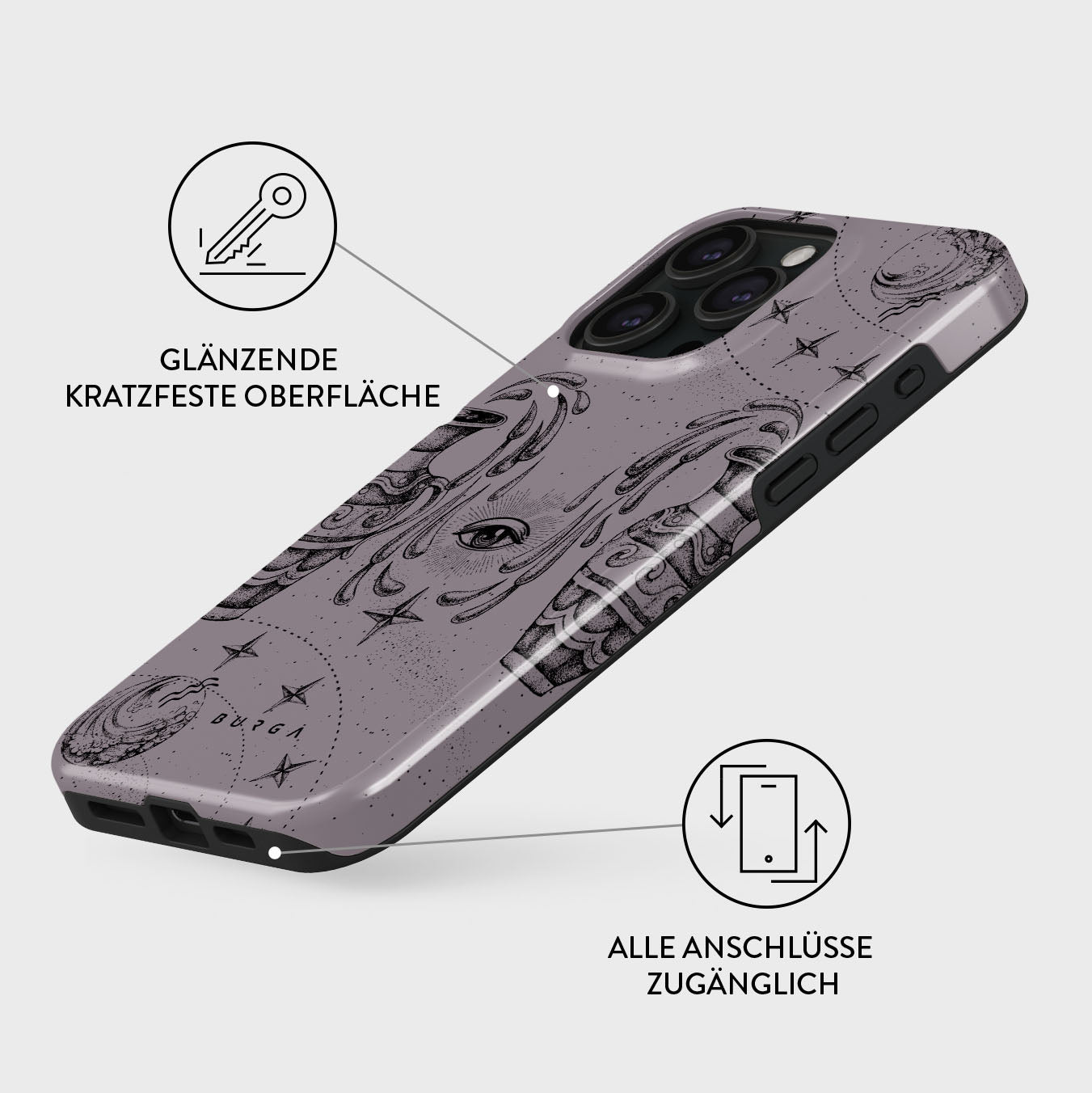 Skorter | Aquarius - iPhone 15 Pro Case