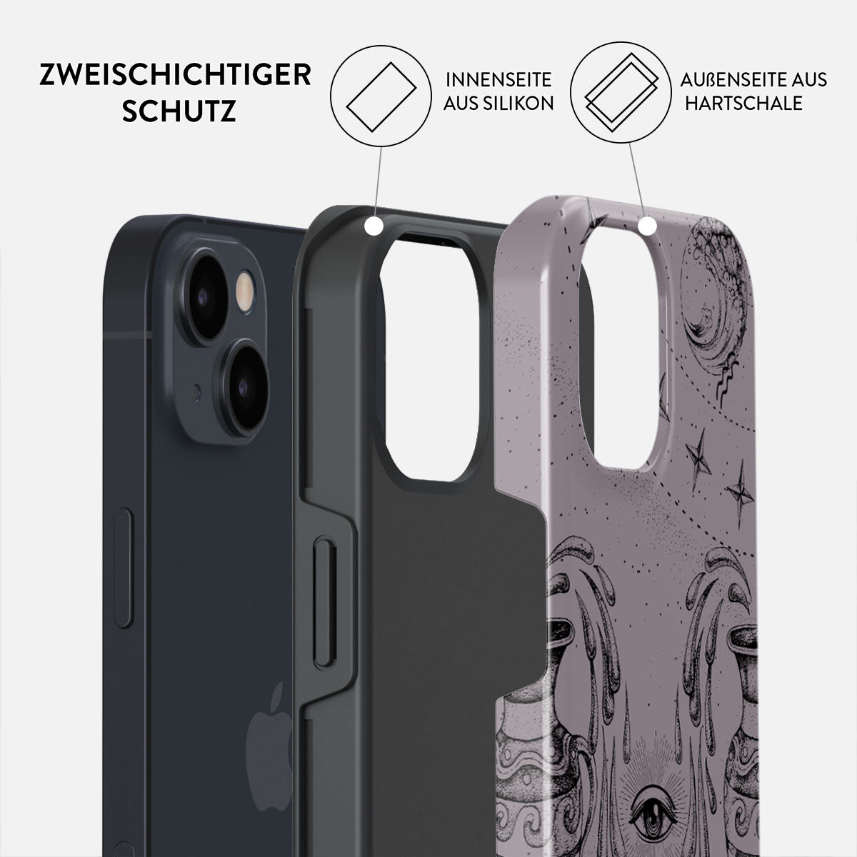 Skorter | Aquarius - iPhone 15 Case