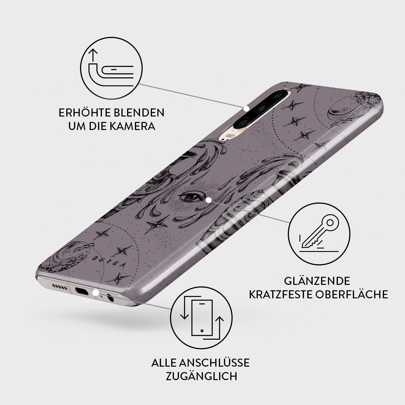 Skorter | Aquarius - Huawei P30 case