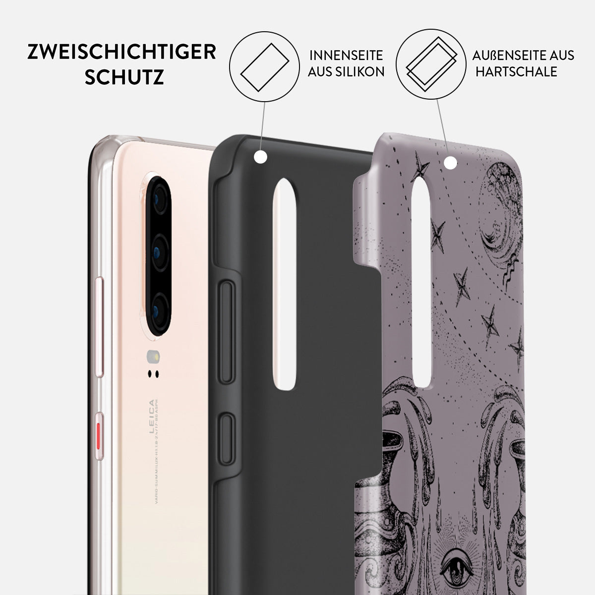 Skorter | Aquarius - Huawei P30 case