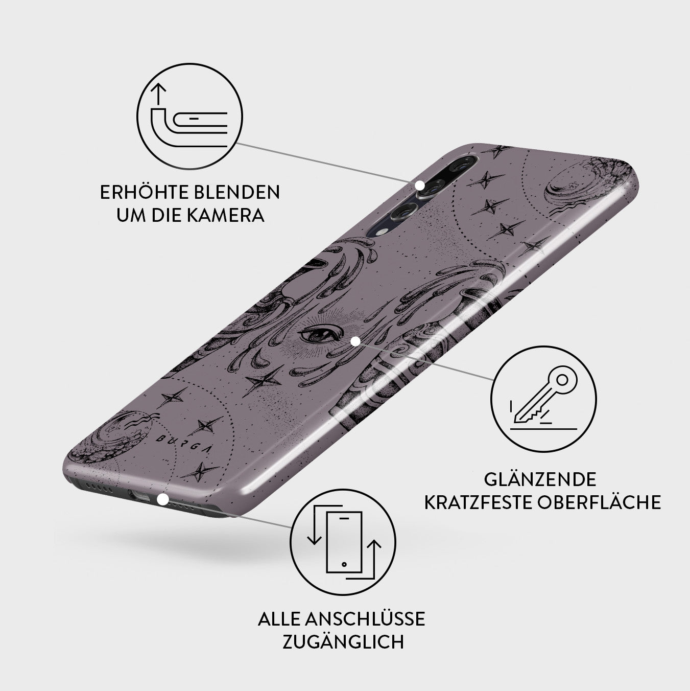 Skorter | Aquarius - Huawei P20 case