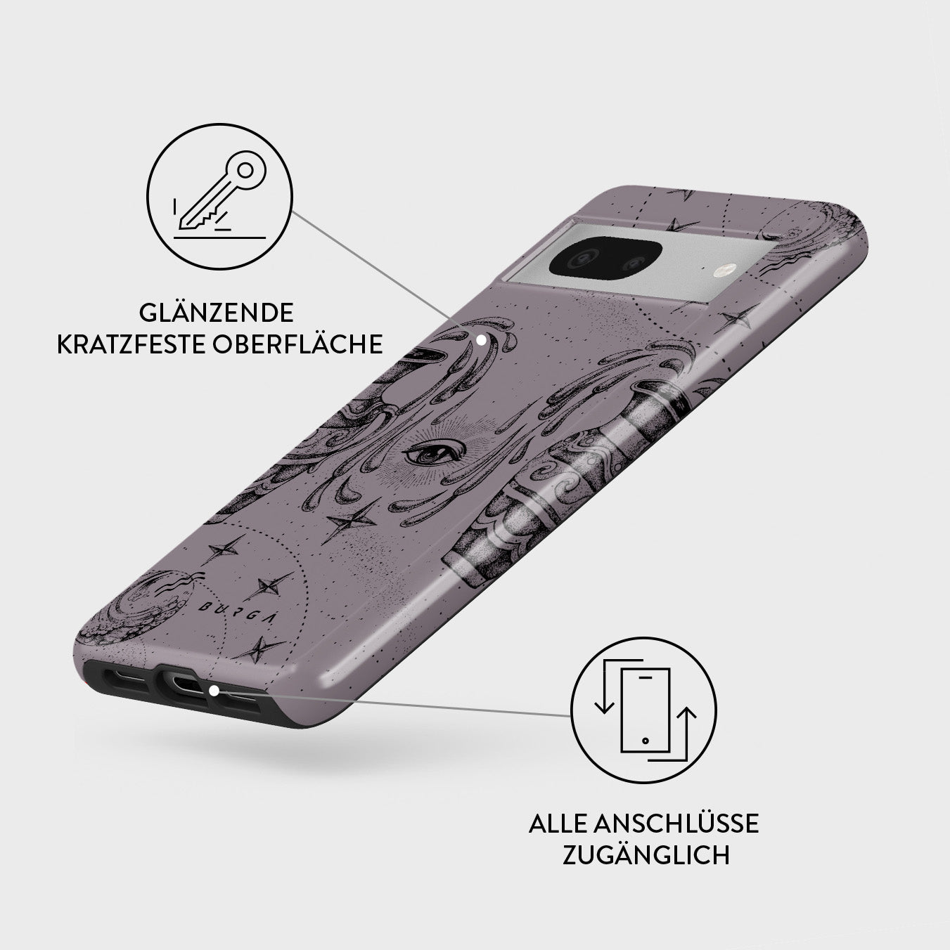 Skorter | Aquarius - Google Pixel 7a case