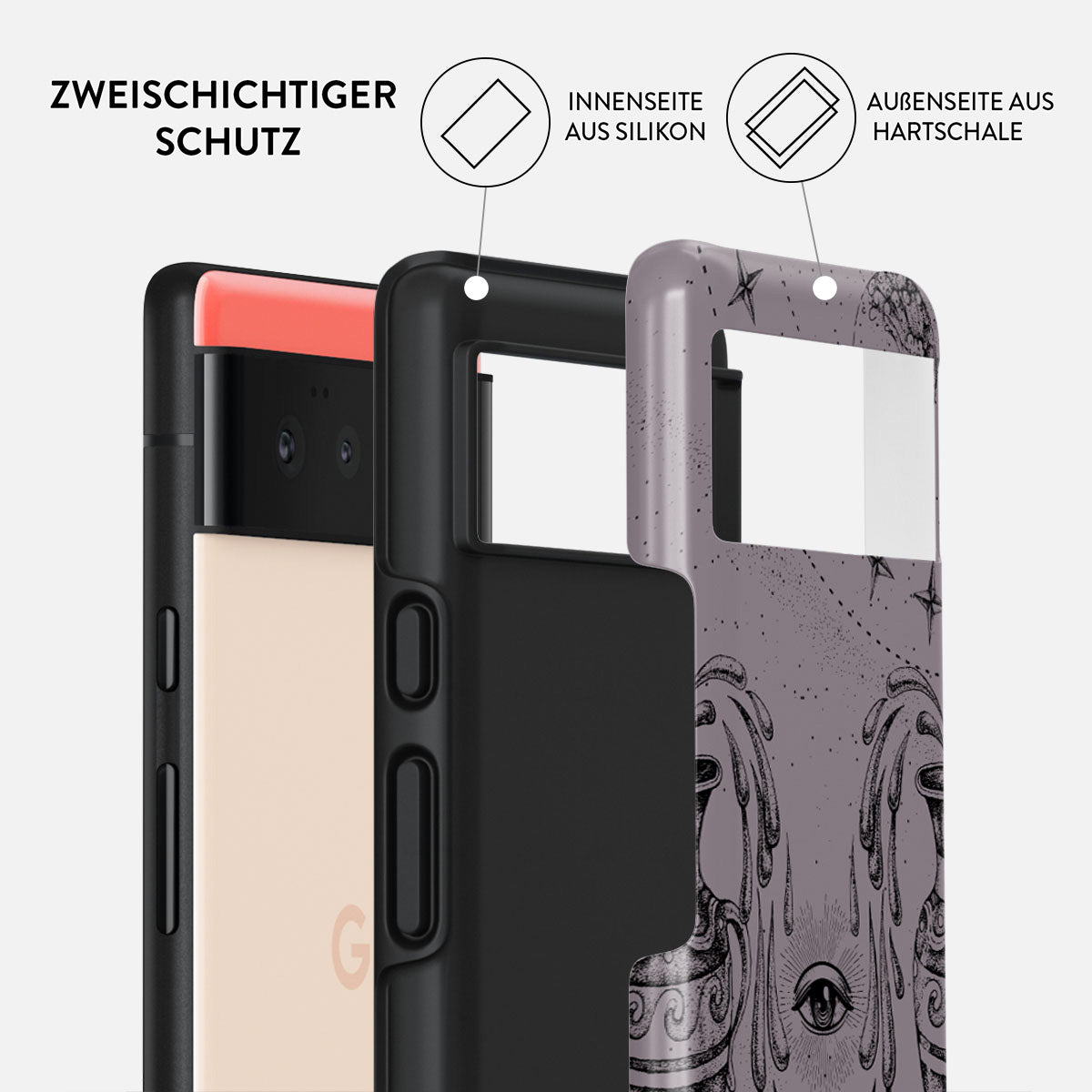 Skorter | Aquarius - Google Pixel 6 case