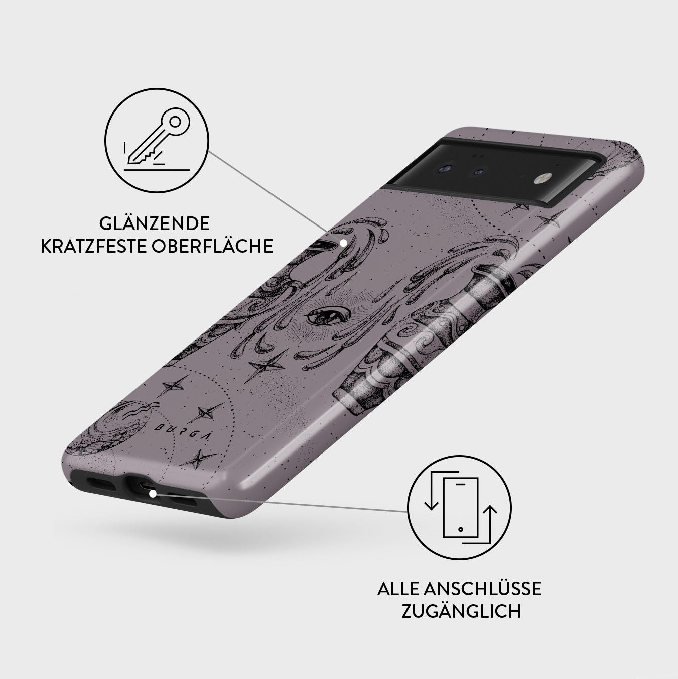 Skorter | Aquarius - Google Pixel 6 case