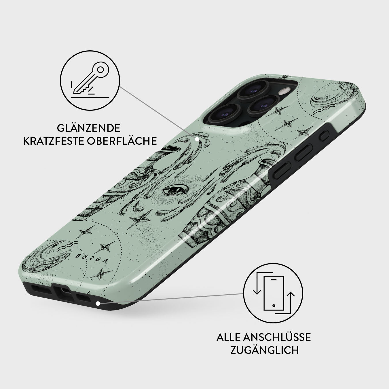 Skorter | Aquarius - iPhone 15 Pro Max Case