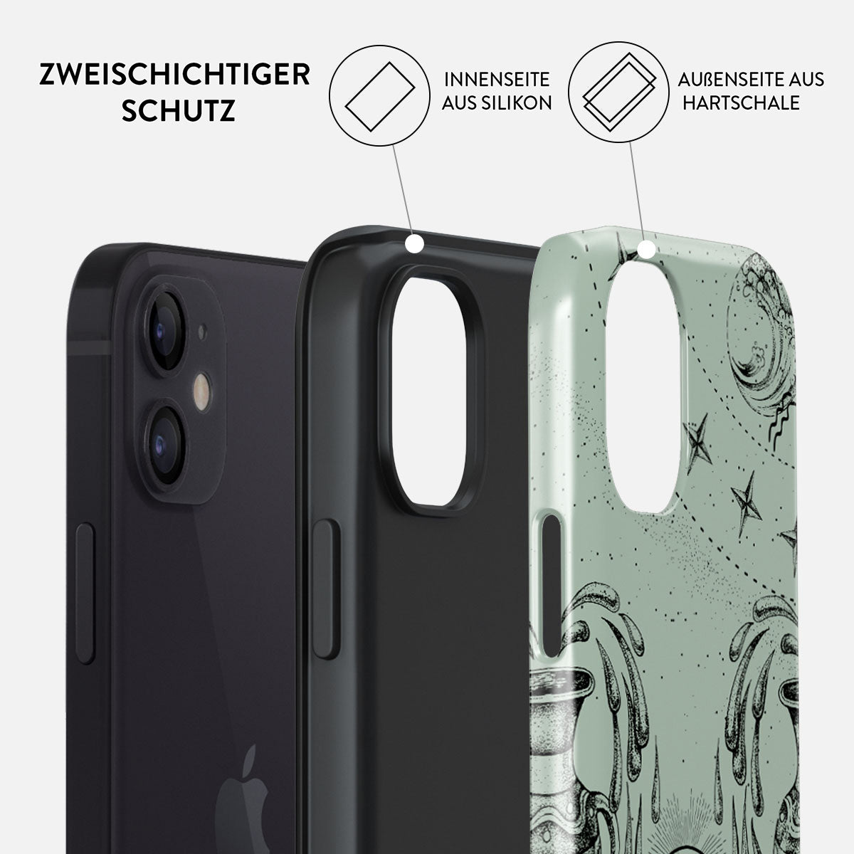 Skorter | Aquarius - iPhone 12 Case