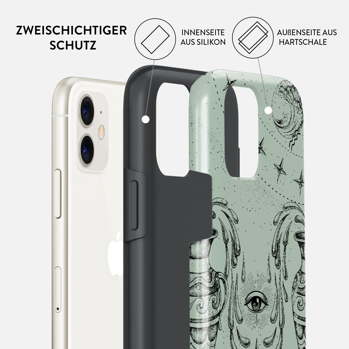 Skorter | Aquarius - iPhone 11 Case