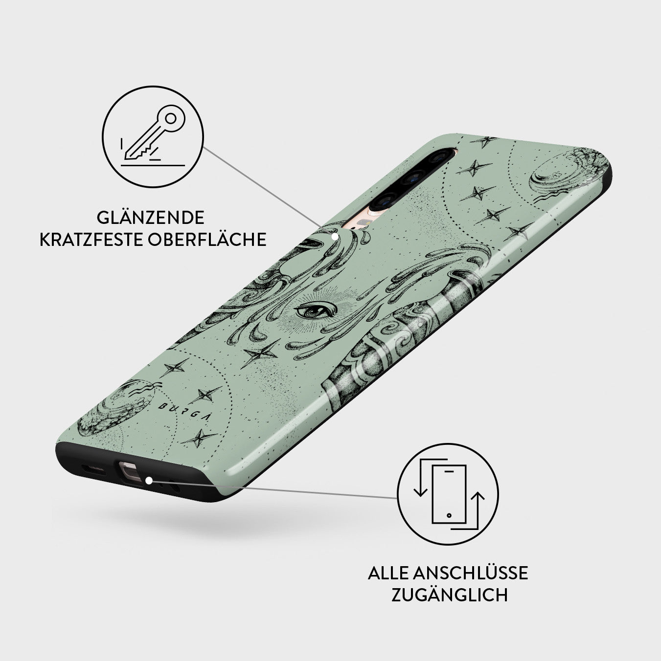 Skorter | Aquarius - Huawei P30 case