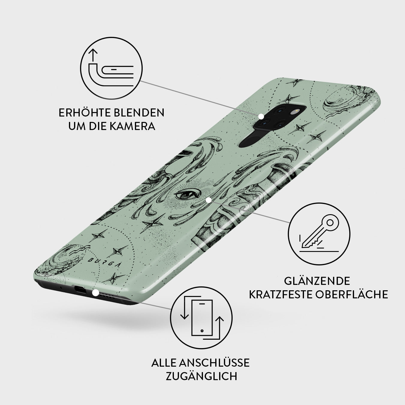 Skorter | Aquarius - Huawei Mate 20 case