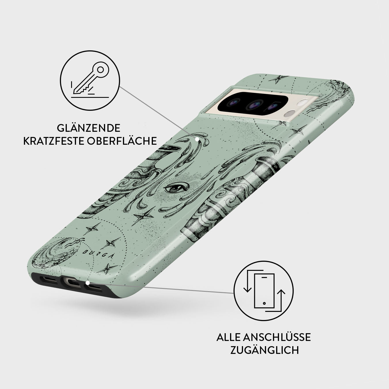 Skorter | Aquarius - Google Pixel 8 Pro Case