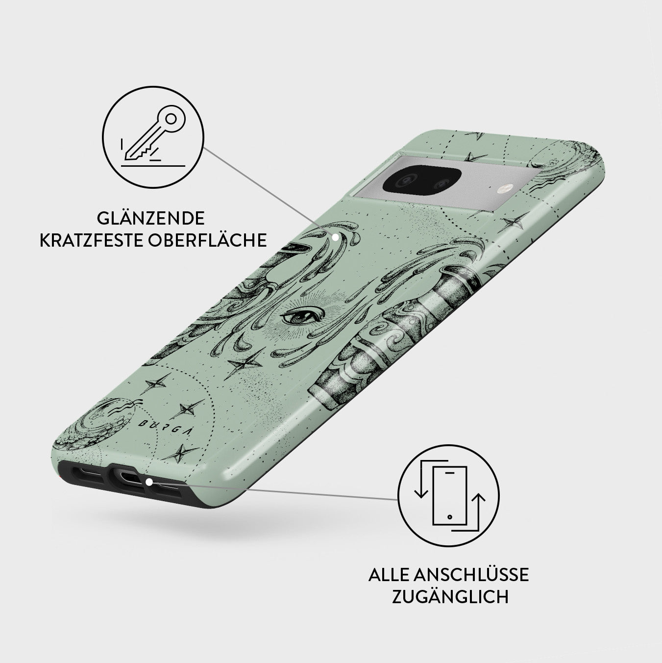 Skorter | Aquarius - Google Pixel 7a case