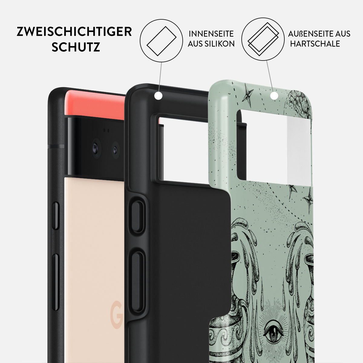 Skorter | Aquarius - Google Pixel 6a Case