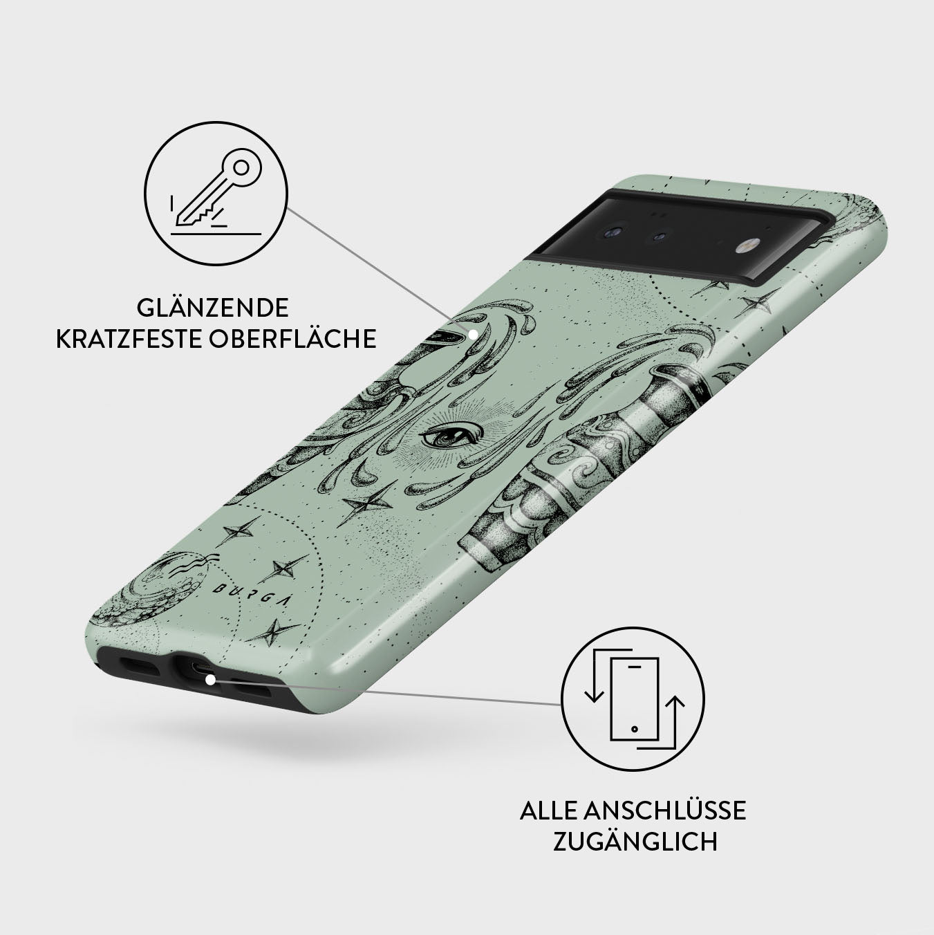 Skorter | Aquarius - Google Pixel 6 case