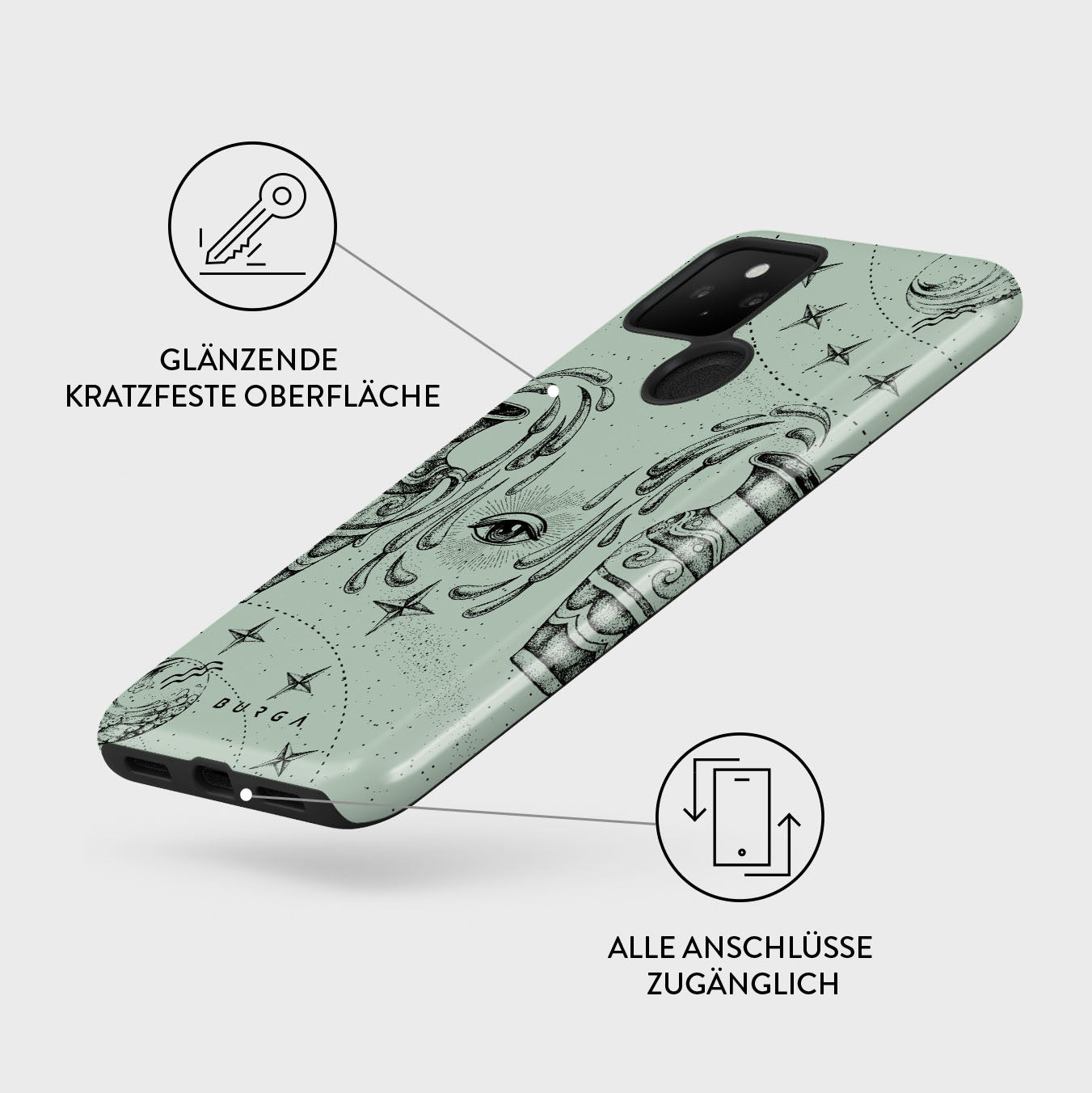 Skorter | Aquarius - Google Pixel 5 case