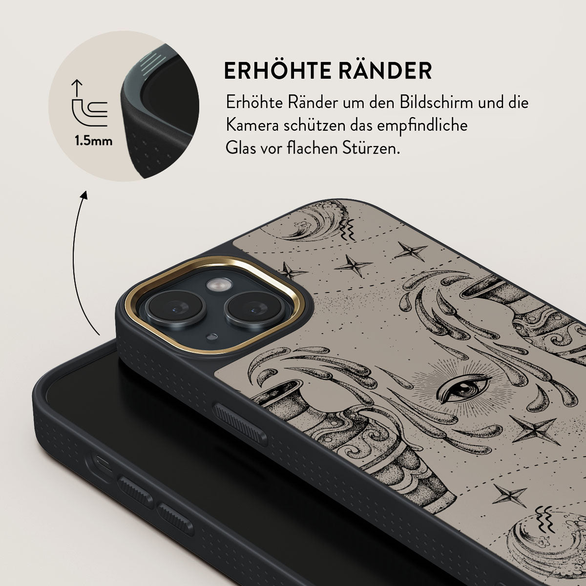 Skorter | Aquarius - iPhone 15 Plus case