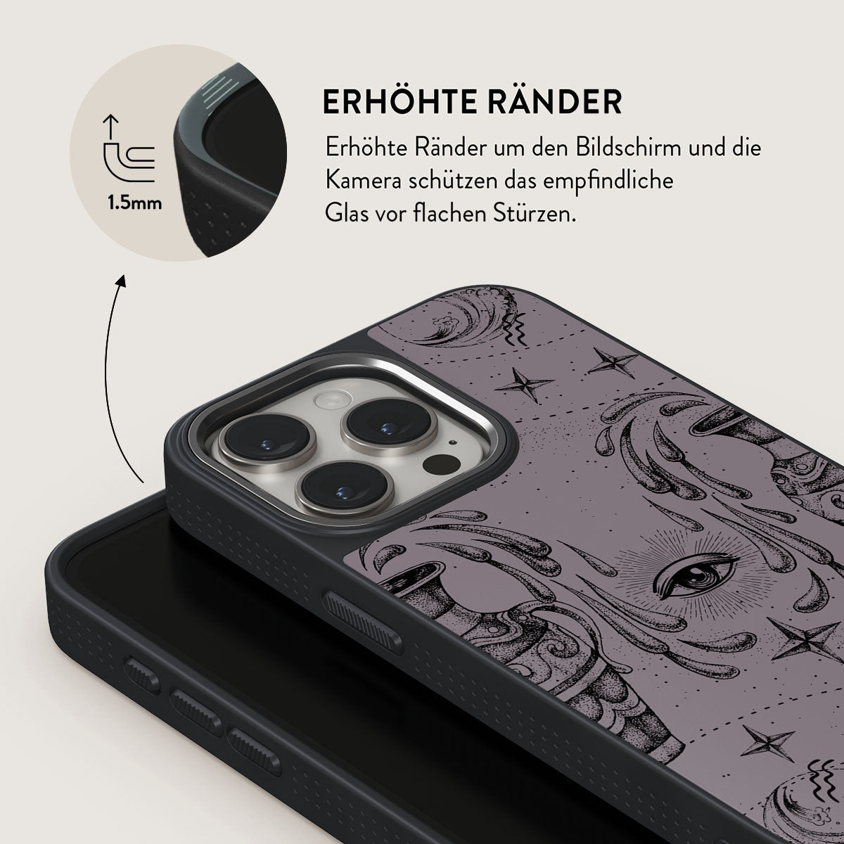 Skorter | Aquarius - iPhone 15 Pro Case