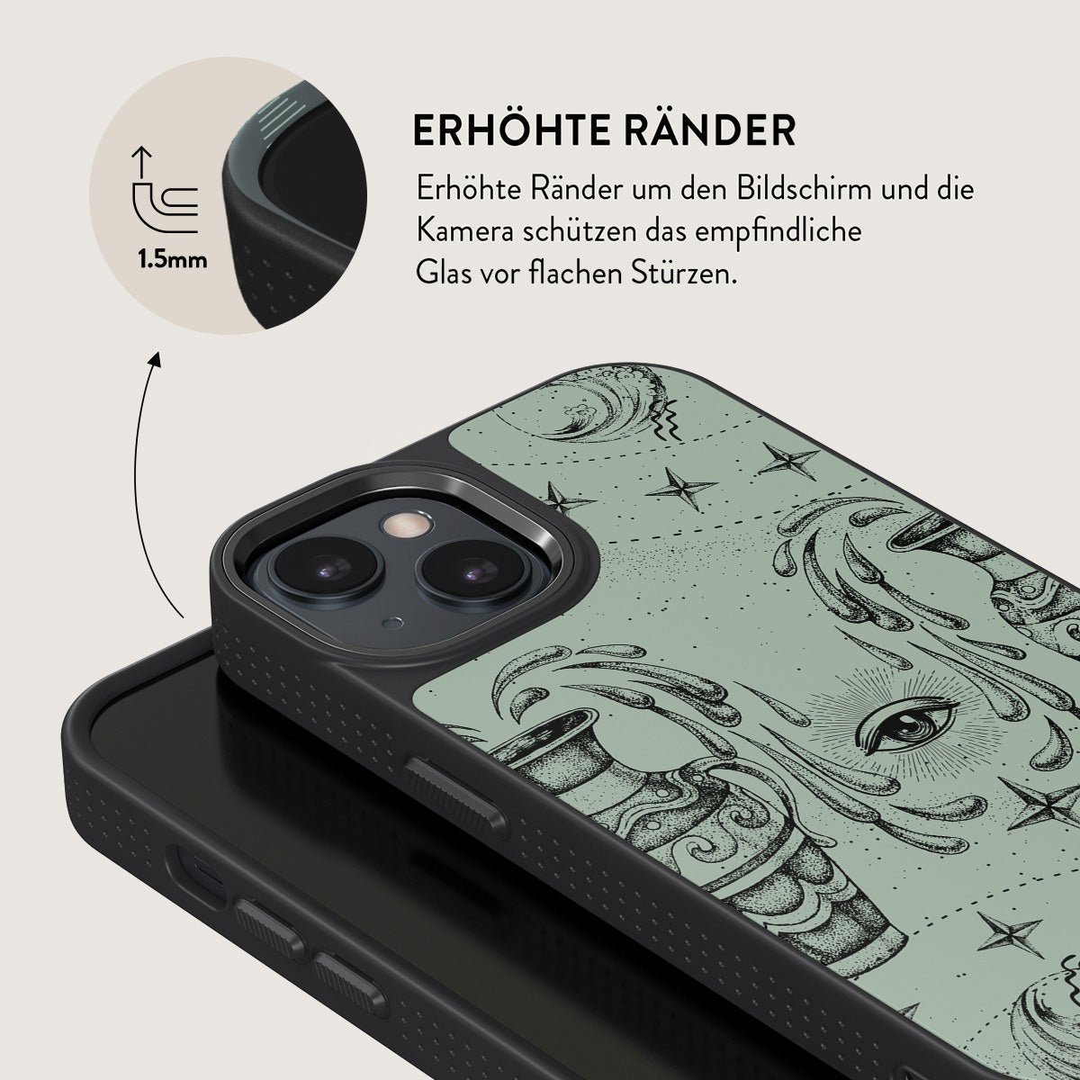 Skorter | Aquarius - iPhone 14 Plus case