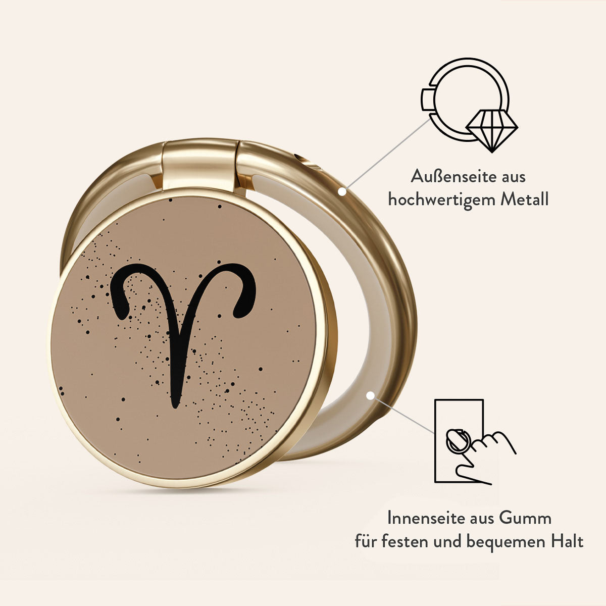 Skorter | Aries - Ring holder