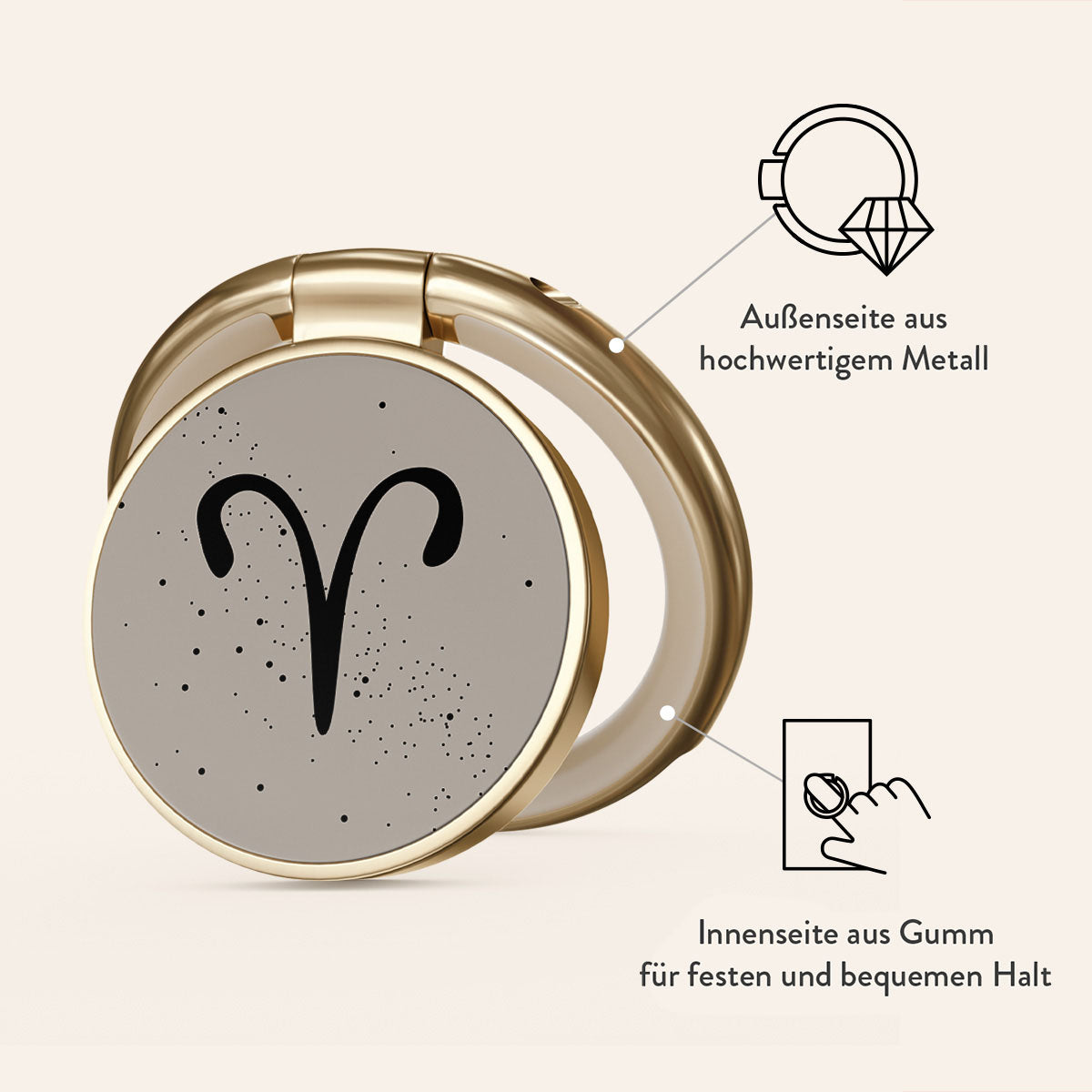 Skorter | Aries - Ring holder