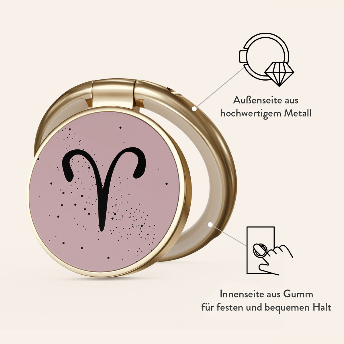 Skorter | Aries - Ring holder