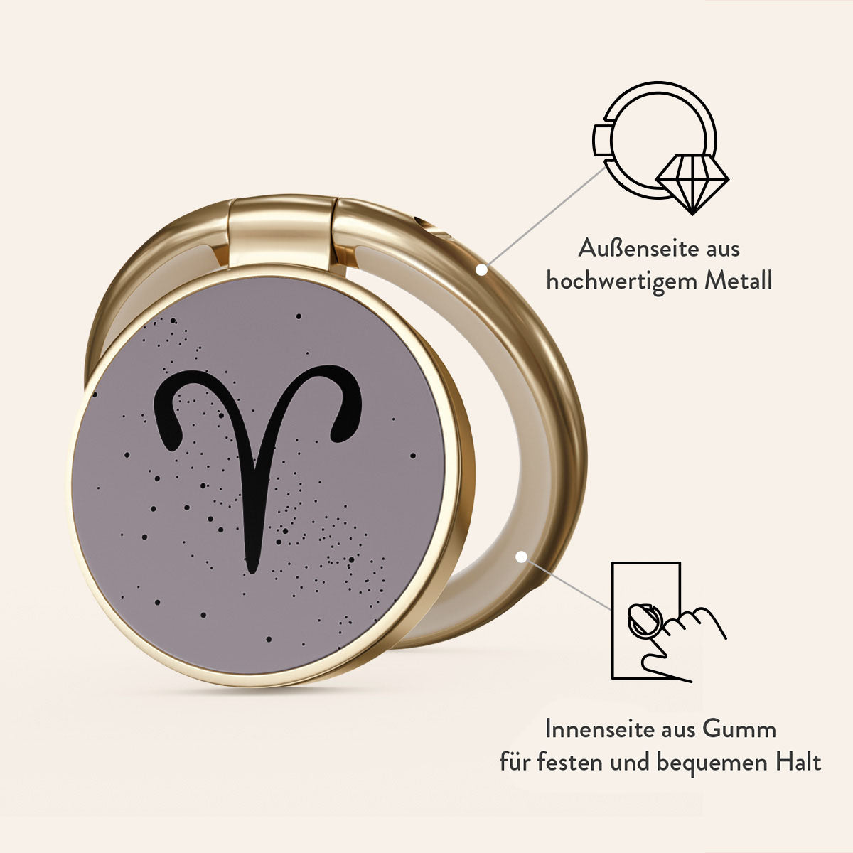 Skorter | Aries - Ring holder