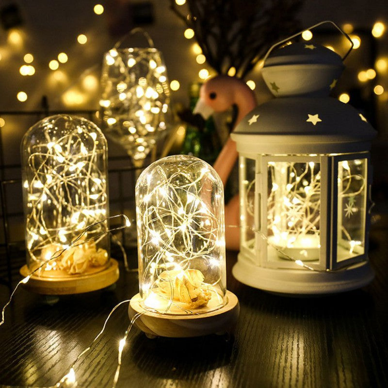 Skorter | Royelux Solar String Lights Fairy Lights - Waterproof Outdoor LED